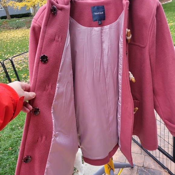 💥💥SOLD💥💥💥Modcloth Rose Duffle Coat - Picture 8 of 11